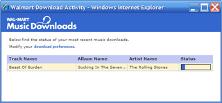 Illustration for article titled Amazon vs. Wal-Mart: MP3 Store Showdown Before iTunes Final Battle